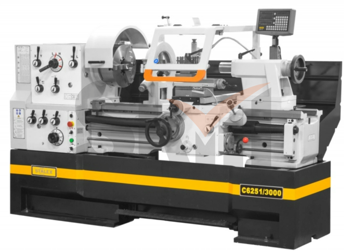 Станок токарно-винторезный Stalex C6251/3000, зона обработки 510х3000мм с УЦИ, 380В.