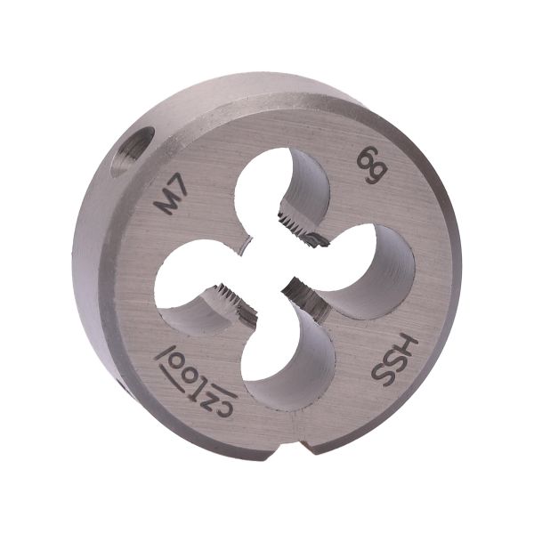 Плашка Bucovice Tools М7х1,0 HSS DIN EN 22568 6g 25х9мм 240070 Плашка Bucovice Tools М7х1,0 HSS DIN EN 22568 6g 25х9мм 240070