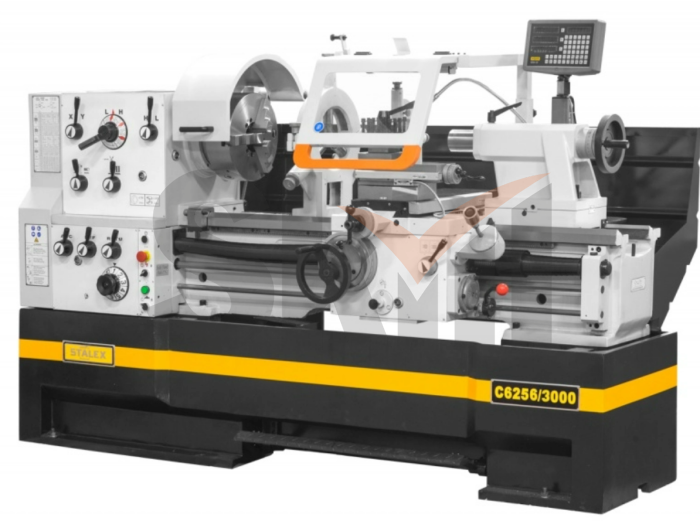 Станок токарно-винторезный Stalex C6256/3000, зона обработки 560х3000мм с УЦИ, 380В.