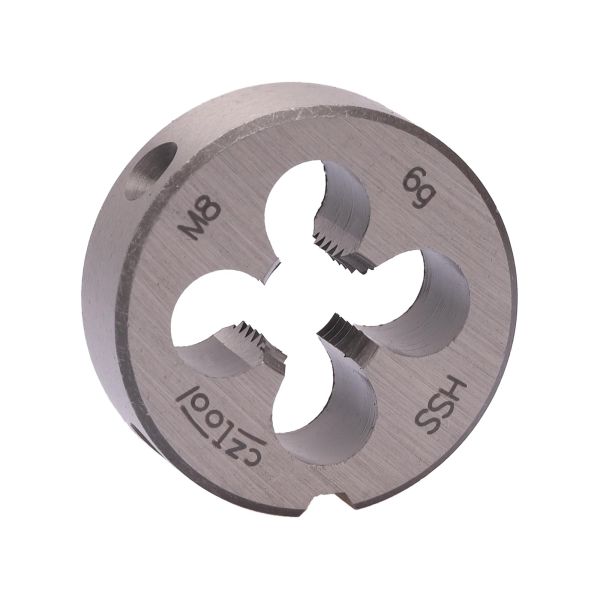 Плашка Bucovice Tools М8х1,25 HSS DIN EN 22568 6g 25х9мм 240080 Плашка Bucovice Tools М8х1,25 HSS DIN EN 22568 6g 25х9мм 240080