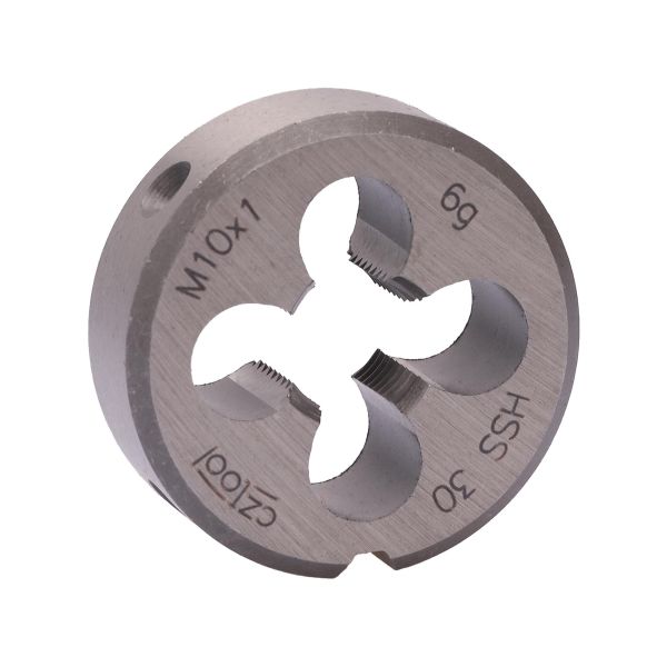 Плашка Bucovice Tools М10х1,0 HSS DIN EN 22568 6g 30х11мм 240102 Плашка Bucovice Tools М10х1,0 HSS DIN EN 22568 6g 30х11мм 240102