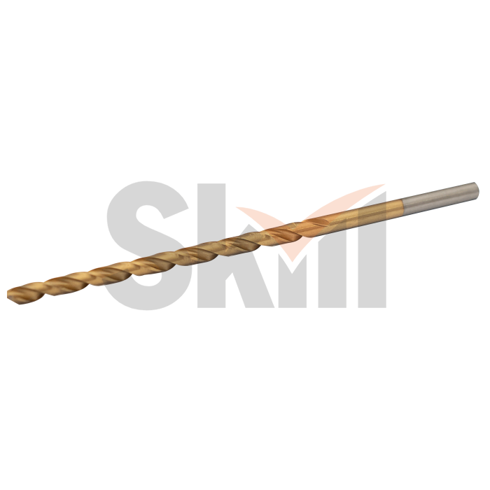 Сверло удлиненное ц/х HSS+TiN 4,5х126 мм DIN340 М2