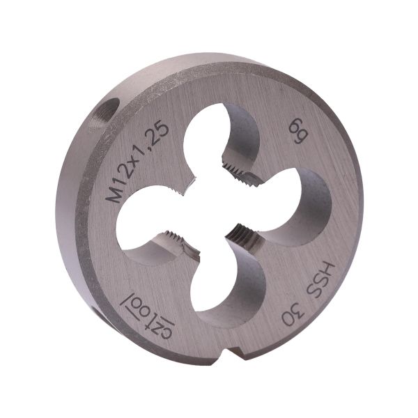 Плашка Bucovice Tools М12х1,25 HSS DIN EN 22568 6g 38х10мм 240122 Плашка Bucovice Tools М12х1,25 HSS DIN EN 22568 6g 38х10мм 240122