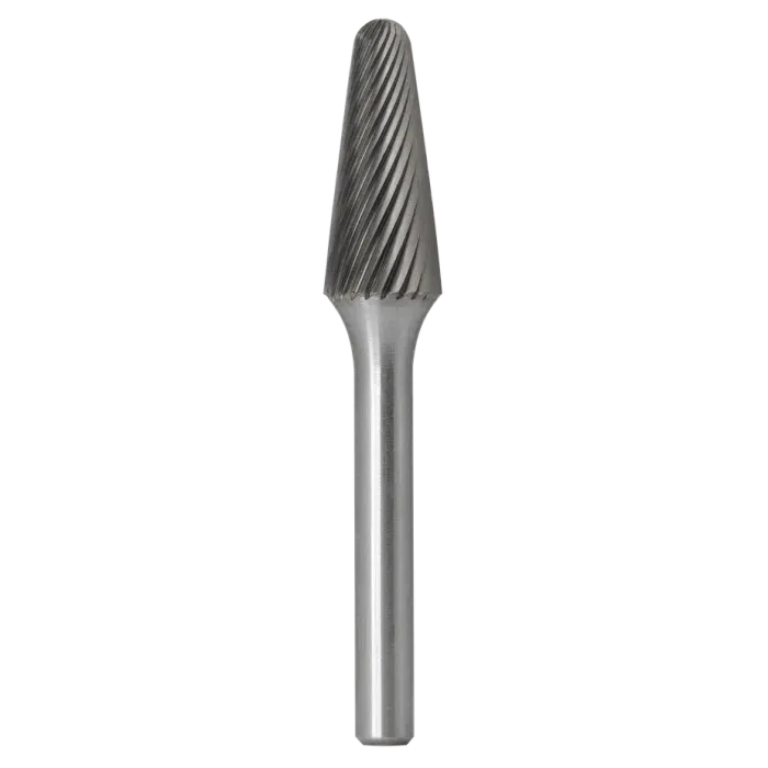 Борфреза сфероконическая L 16х25х08х70 одинарная насечка, черновая