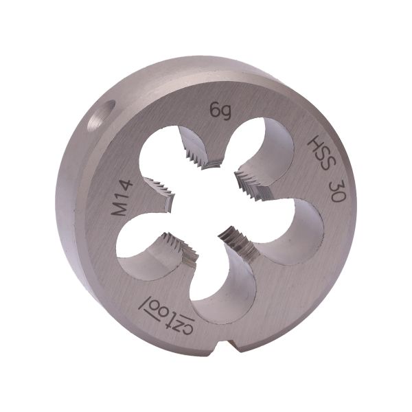 Плашка Bucovice Tools М14х2,0 HSS DIN EN 22568 6g 38х14мм 240140 Плашка Bucovice Tools М14х2,0 HSS DIN EN 22568 6g 38х14мм 240140