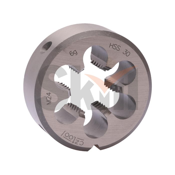 Плашка М24х3,0 DINEN22568 HSS 6g 55х22мм Bucovice(CzTool) 240240