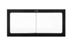 Диоптрическая линза 100 (+1) стекло