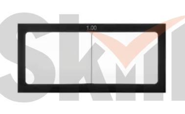 Диоптрическая линза 100 (+1) стекло