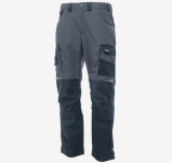 Летние брюки Brodeks KS 302 C, графит серый/черный