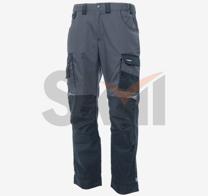 Летние брюки Brodeks KS 302 C, графит серый/черный
