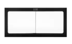 Диоптрическая линза 250 (+2,5) стекло