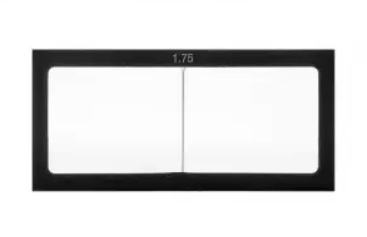 Диоптрическая линза 175 (+1,75) стекло