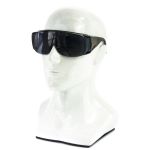 Очки защитные открытого типа, затемненные, ударопрочный поликарбонат Россия// Сибртех