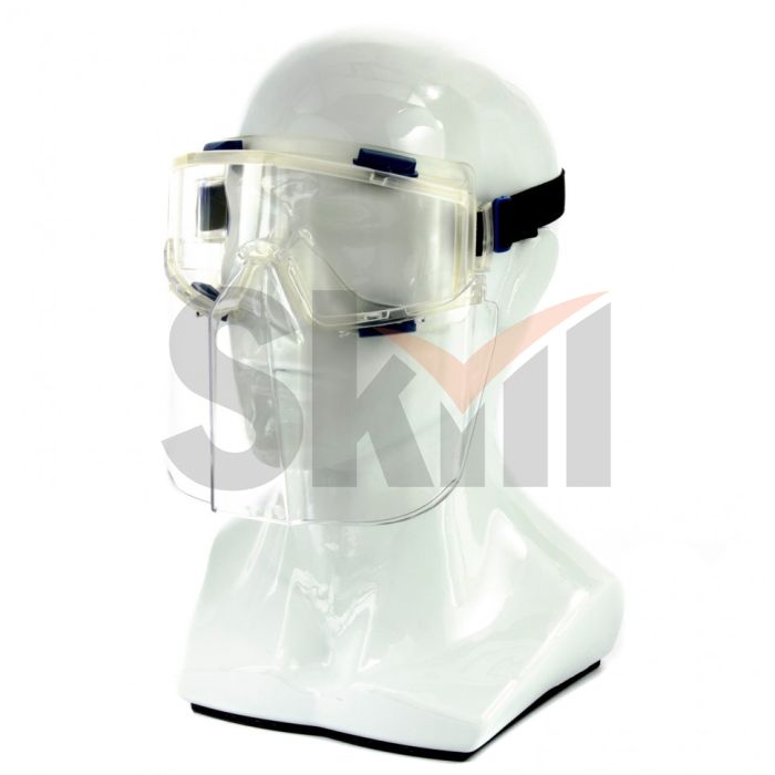 Очки защитные "Панорама" в комплекте со щитком Россия// Сибртех