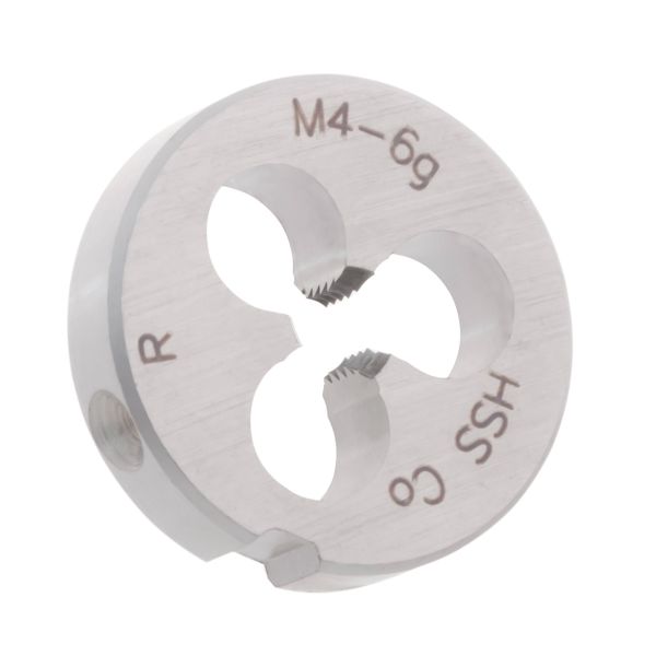 Плашка Ruko М4х0,7 HSSE DIN EN 22568 6g 20х5мм 237040E Плашка Ruko М4х0,7 HSSE DIN EN 22568 6g 20х5мм 237040E