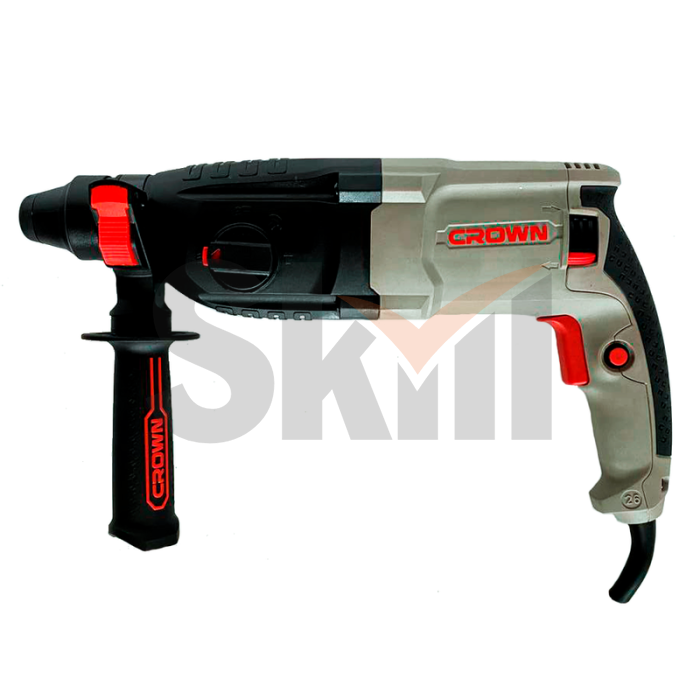 CT18182 BMC CROWN Перфоратор, 800Вт, SDS-Plus, 3-х реж., 2,8Дж, 26мм, кейс