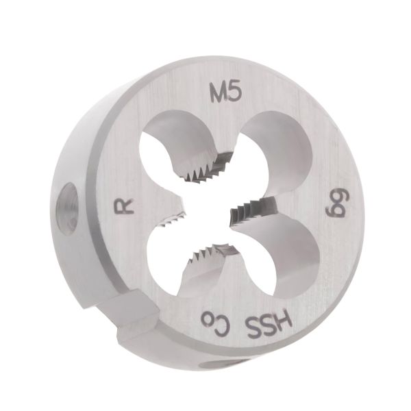 Плашка Ruko М5х0,8 HSSE DIN EN 22568 6g 20х7мм 237050E Плашка Ruko М5х0,8 HSSE DIN EN 22568 6g 20х7мм 237050E