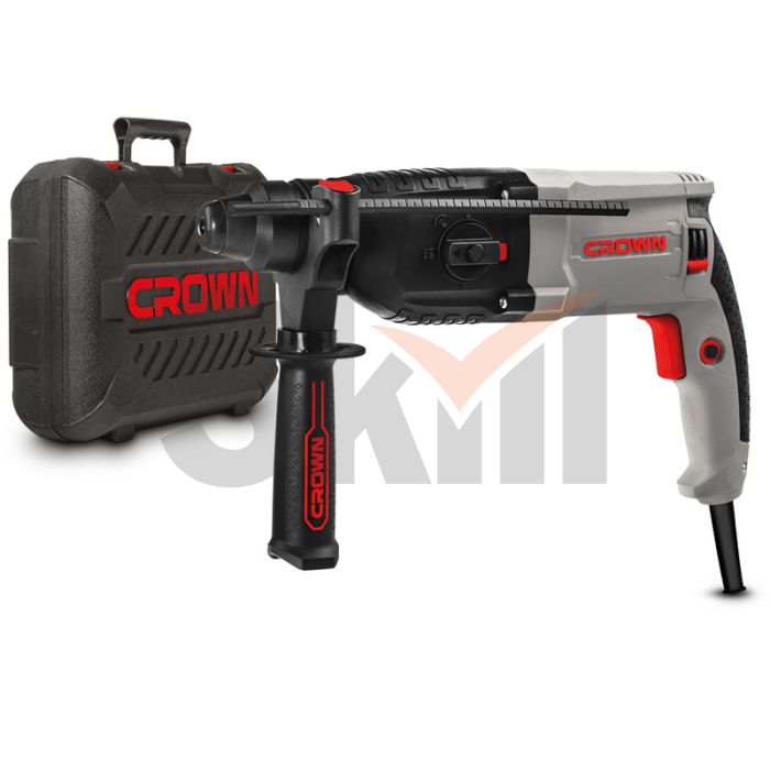 CT18108 BMC CROWN Перфоратор, 800Вт, SDS-Plus, 3-х реж., 3,4Дж, 26мм, кейс