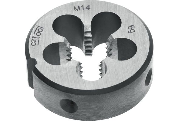 Плашка Bucovice Tools М14х2,0 115CrV3 DIN EN 22568 6g 38х14мм 210140 Плашка Bucovice Tools М14х2,0 115CrV3 DIN EN 22568 6g 38х14мм 210140