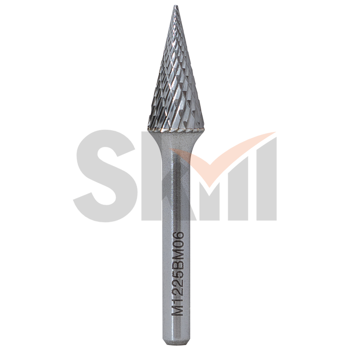 Борфреза коническая M 08х20 M08 двойная насечка
