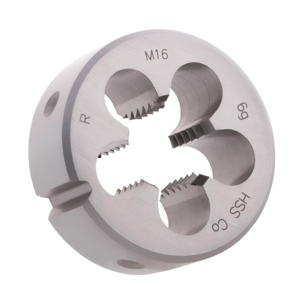 Плашка Ruko М16х2,0 HSSE DIN EN 22568 6g 45х18мм 237160E Плашка Ruko М16х2,0 HSSE DIN EN 22568 6g 45х18мм 237160E