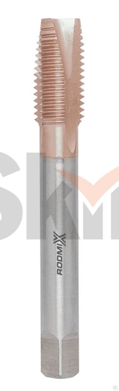 Метчик  маш/руч M8X1.25 DIN371 с покрытием TIN сквозной (HSS)