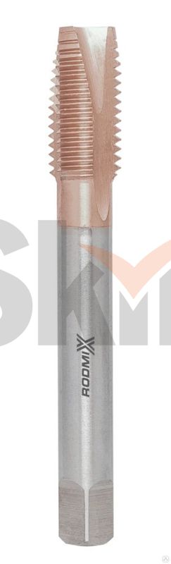 Метчик  маш/руч M10X1.0 DIN371 с покрытием TIN сквозной (HSS)