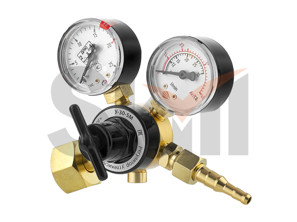 Регулятор углекислотный Сварог У-30-5М (TR-137A-FG), манометры с поверкой (СНЯТ С ПРОИЗВОДСТВА)