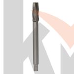 Метчик маш/руч прямой M8X1.0 DIN371  (HSS-Co)