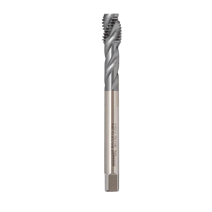 Метчик машинный M06x1,0 (HSS-Е + TICN-С) DIN 371, 6H, R, спиральный