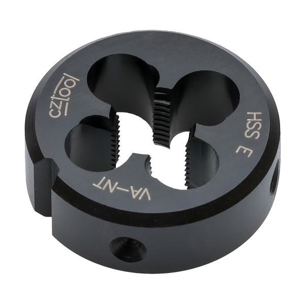 Плашка с стружколомом Bucovice Tools М12х1,25 HSSE-VA-NT DIN EN 22568 6g 38х10мм 301122 Плашка с стружколомом Bucovice Tools М12х1,25 HSSE-VA-NT DIN EN 22568 6g 38х10мм 301122