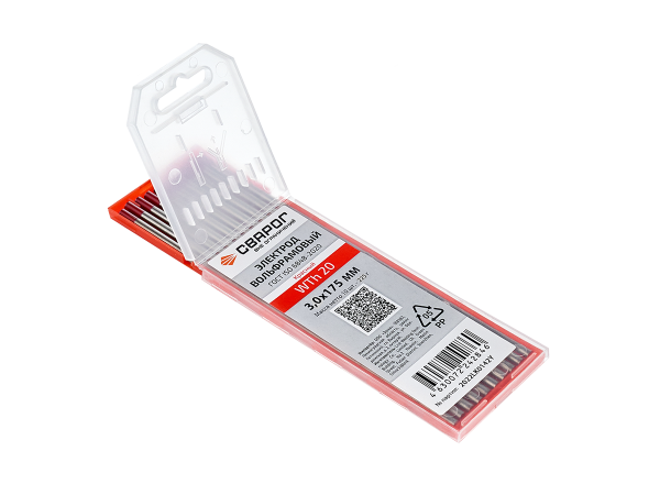 Электрод вольфрамовый WTh 20 D3.0×175 ТМ "Сварог"