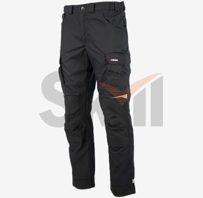 Летние брюки Brodeks KS 302, черный