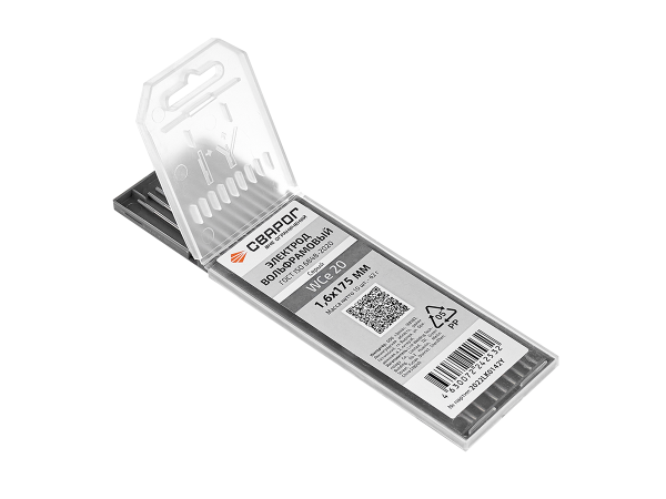 Электрод вольфрамовый WCe 20 D1,6x175 ТМ "Сварог"