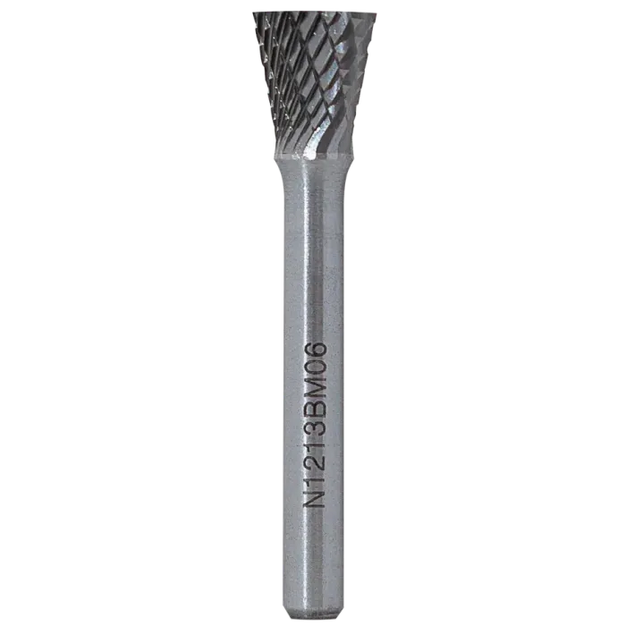 Борфреза обратный конус N 16х16 M06L55  двойная насечка, удлиненная