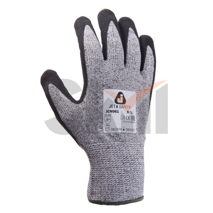 Антипорезные перчатки с нитриловым покрытием (5 класс)