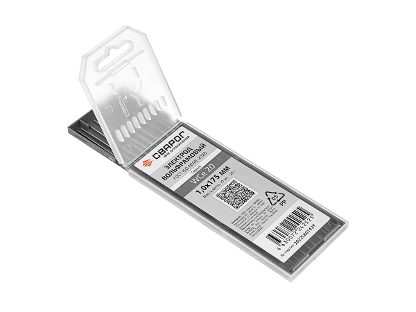 Электрод вольфрамовый WCe 20 D1,0x175 ТМ "Сварог"