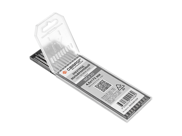 Электрод вольфрамовый WCe 20 D4,0x175 ТМ "Сварог"