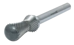 Борфреза радиусная R 12х25 М06  одинарная насечка