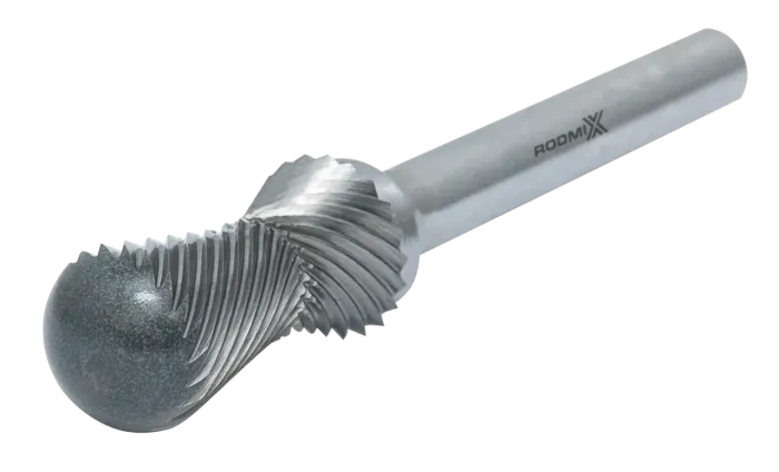 Борфреза радиусная R 12х25 М06  одинарная насечка