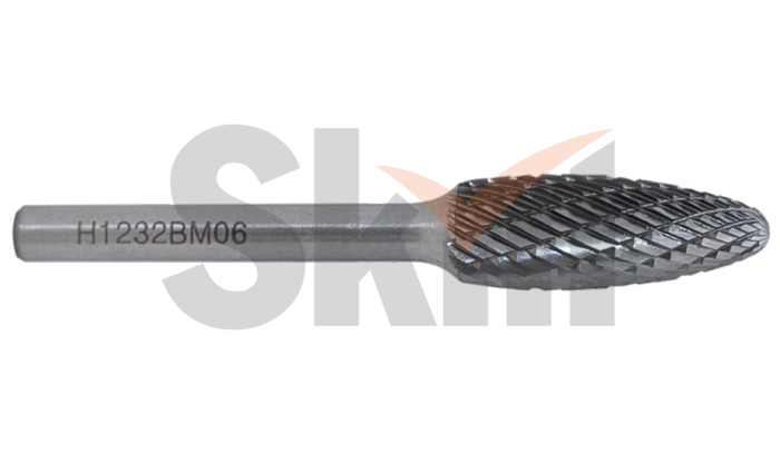 Борфреза пламевидная H 03х06 M03L50 двойная насечка