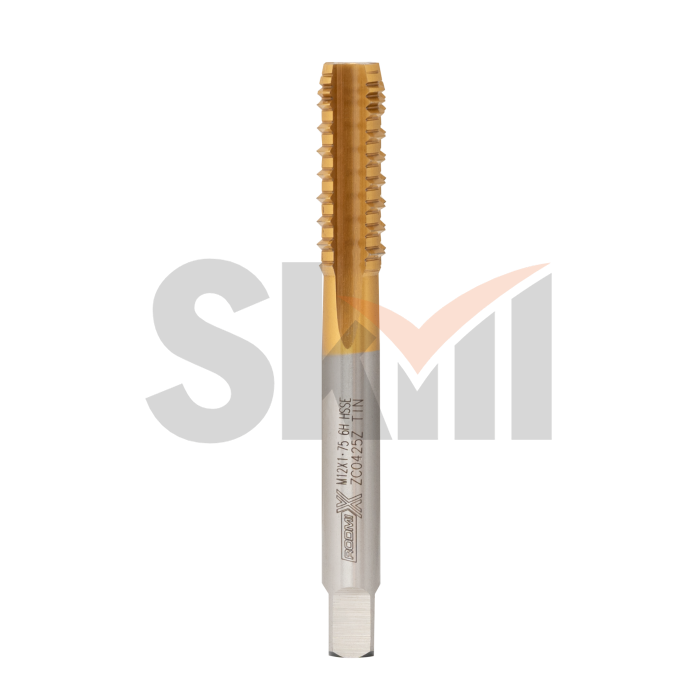 Метчик машинный M06х1,0 (HSS-E + TIN),ISO, 6H,R, шахматный