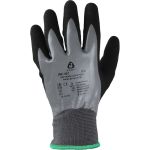 Защитные трикотажные перчатки с двухслойным нитриловым покрытием