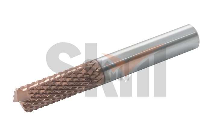Концевая фреза-роутер для композитов и пластика без покрытия, 3х22х45