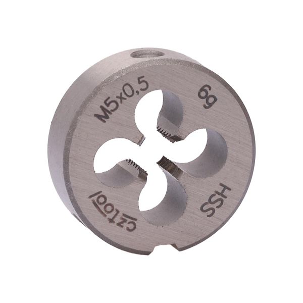 Плашка Bucovice Tools М5х0,5 HSS DIN EN 22568 6g 20х5мм 240051 Плашка Bucovice Tools М5х0,5 HSS DIN EN 22568 6g 20х5мм 240051