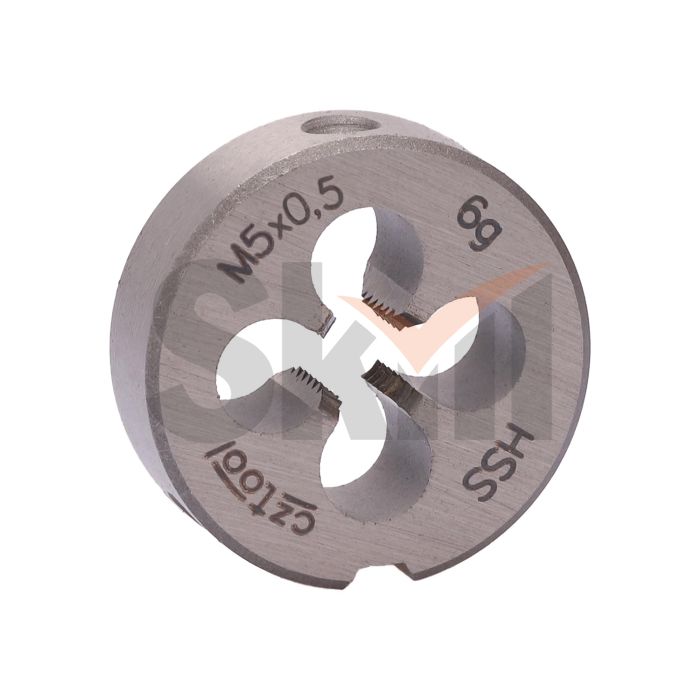Плашка М 5,0х0,5 DINEN22568 HSS 6g 20х5мм Bucovice(CzTool) 240051