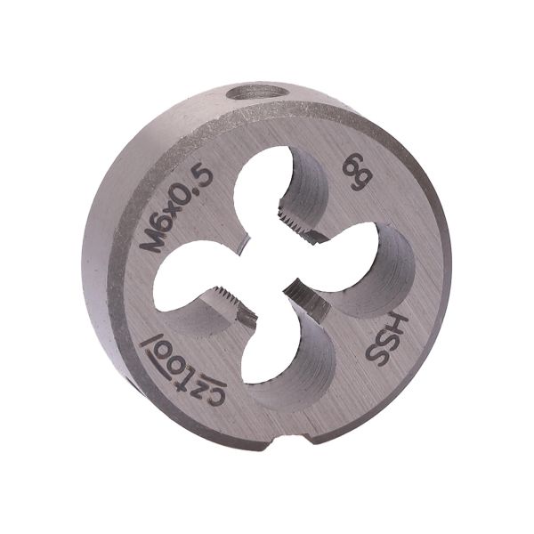 Плашка Bucovice Tools М6х0,5 HSS DIN EN 22568 6g 20х7мм 240062 Плашка Bucovice Tools М6х0,5 HSS DIN EN 22568 6g 20х7мм 240062
