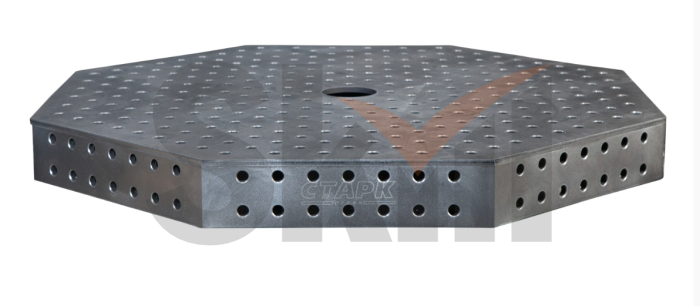 Стол сварочный восьмиугольный 1000х1000 мм Толщина 8 мм