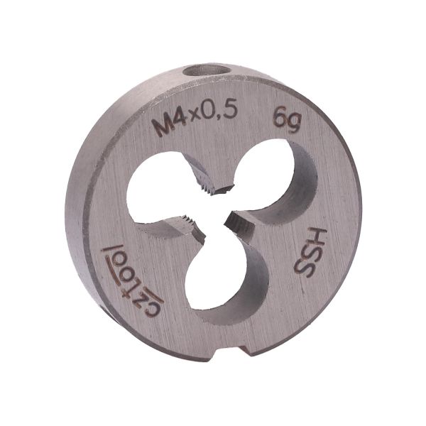 Плашка Bucovice Tools М4х0,5 HSS DIN EN 22568 6g 20х5мм 240041 Плашка Bucovice Tools М4х0,5 HSS DIN EN 22568 6g 20х5мм 240041