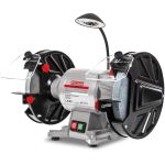 CT13547L CROWN Станок точильный 350Вт, 200/200мм, 12,7/32 мм, 20/20 мм